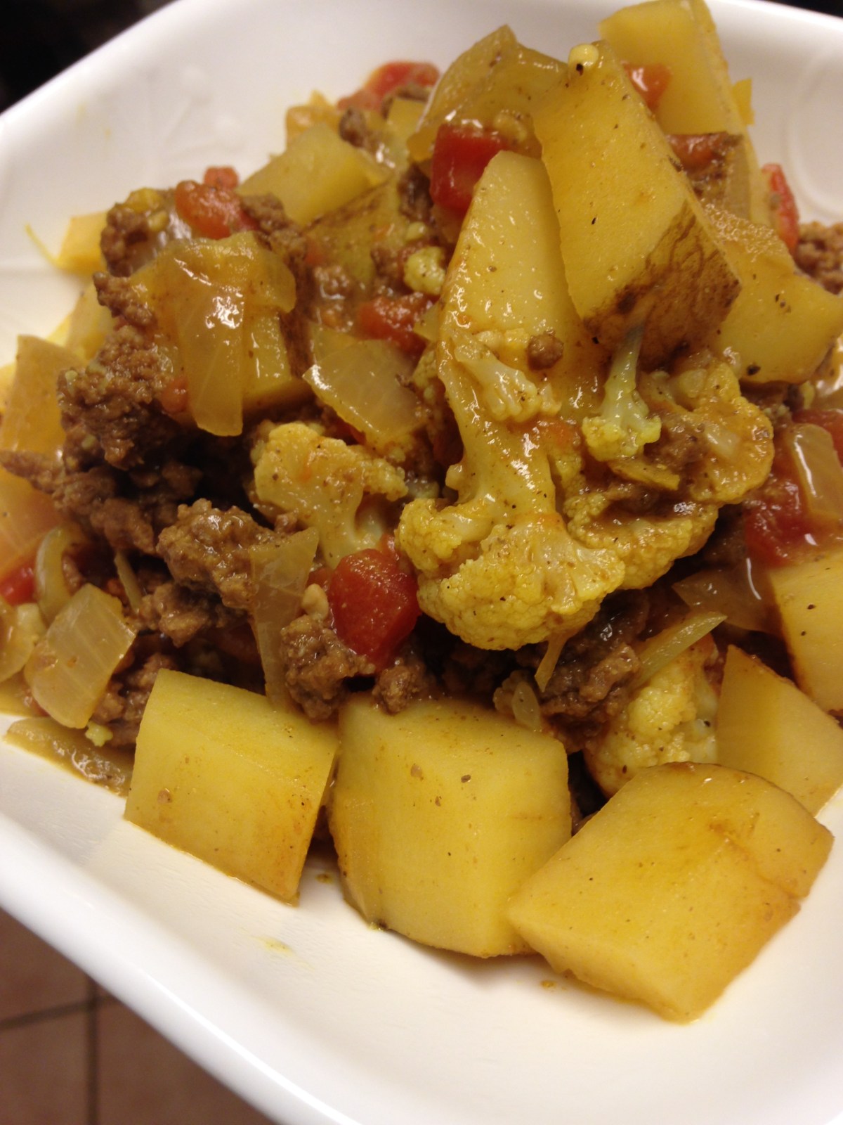 Cauliflower and Potato Indian&nbsp;Curry