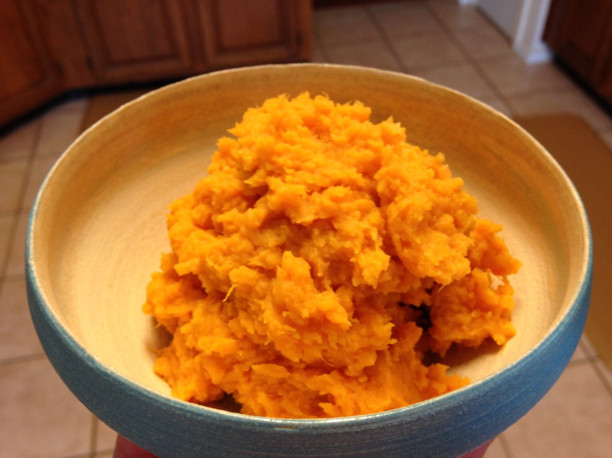 Quick Sweet Potato&nbsp;Mash