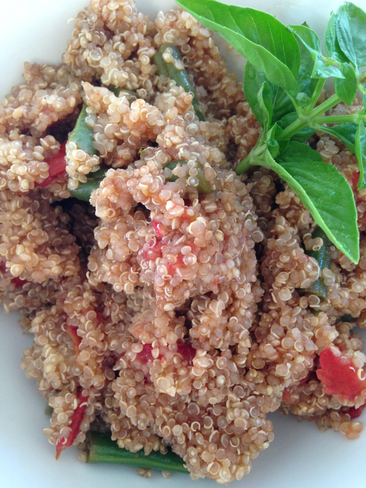 Quinoa with Green Beans and&nbsp;Tomatoes