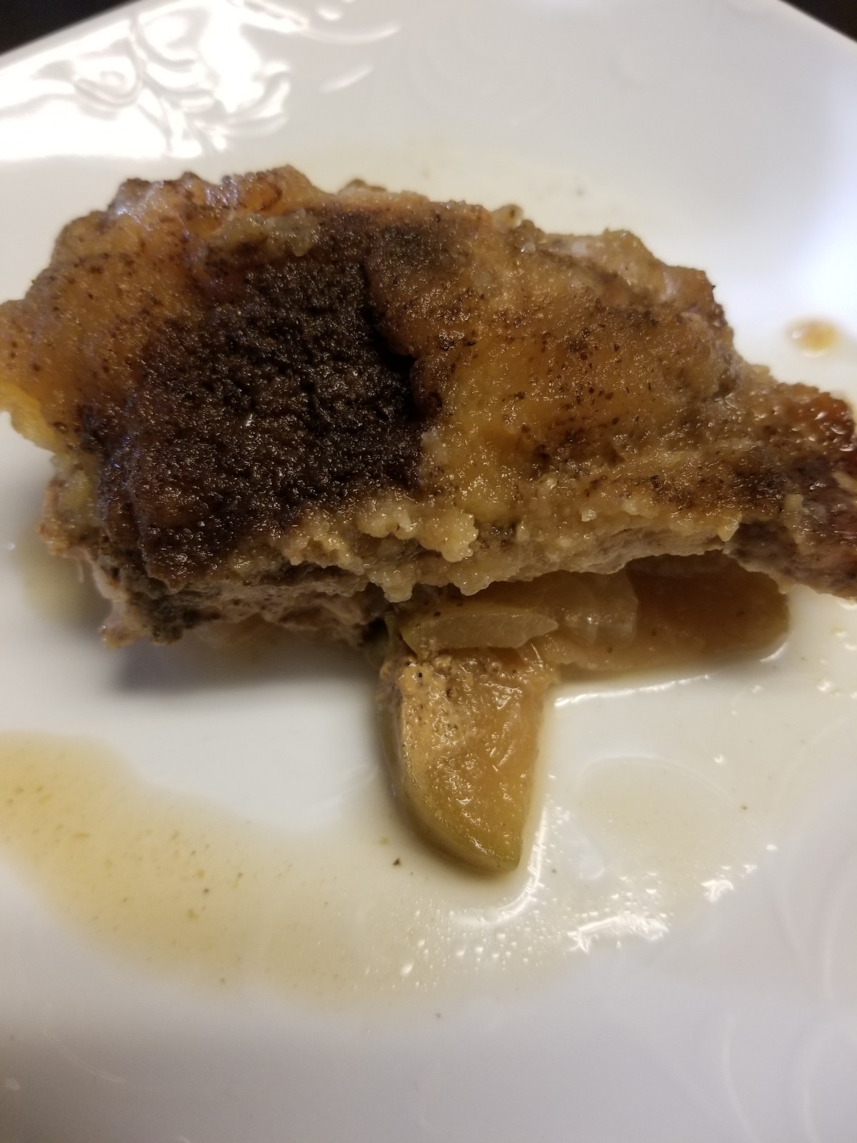 Applesauce Pork Chops